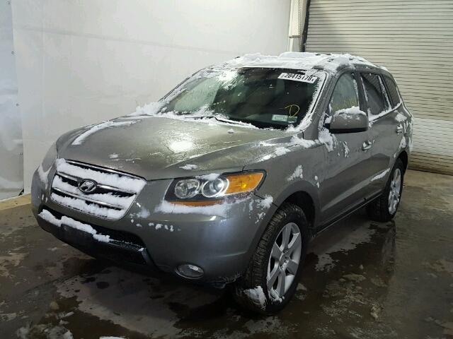 5NMSH73E27H075505 - 2007 HYUNDAI SANTA FE S GRAY photo 2