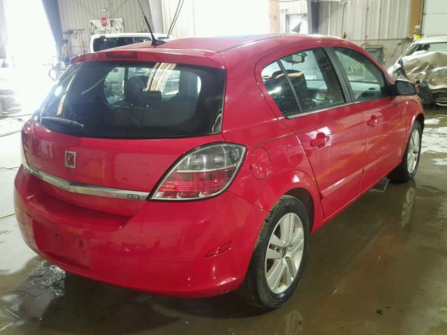 W08AT671785045215 - 2008 SATURN ASTRA XR RED photo 4