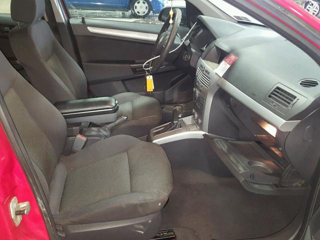 W08AT671785045215 - 2008 SATURN ASTRA XR RED photo 5