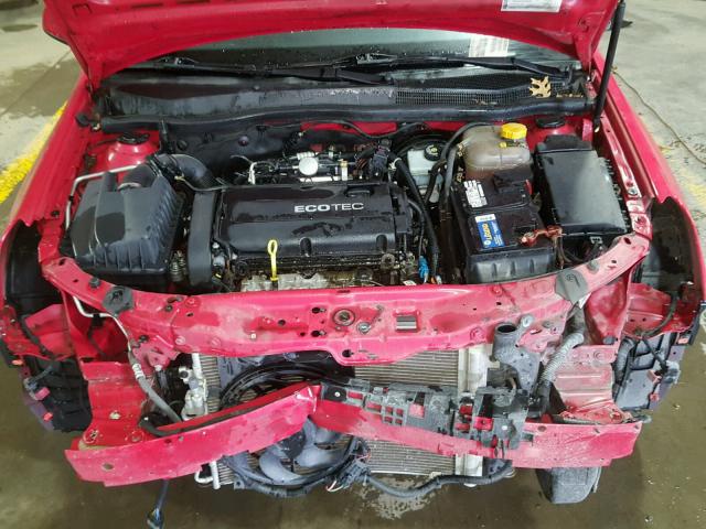 W08AT671785045215 - 2008 SATURN ASTRA XR RED photo 7