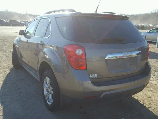 2GNALPEK8C6305716 - 2012 CHEVROLET EQUINOX LT BROWN photo 3