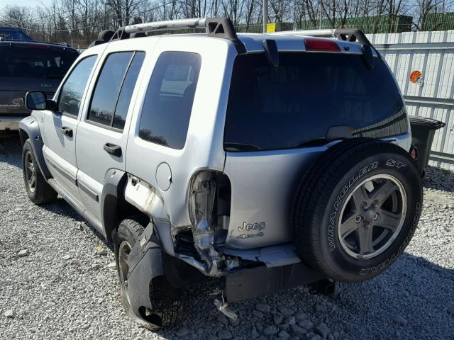 1J4GL38K05W718028 - 2005 JEEP LIBERTY RE SILVER photo 3