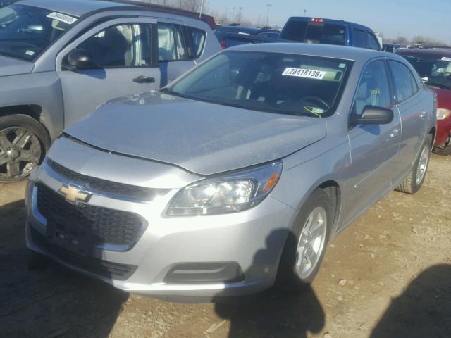 1G11B5SL5FF165849 - 2015 CHEVROLET MALIBU LS SILVER photo 2
