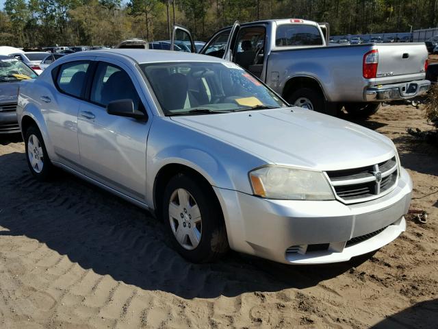 1B3LC46K18N228268 - 2008 DODGE AVENGER SE SILVER photo 1