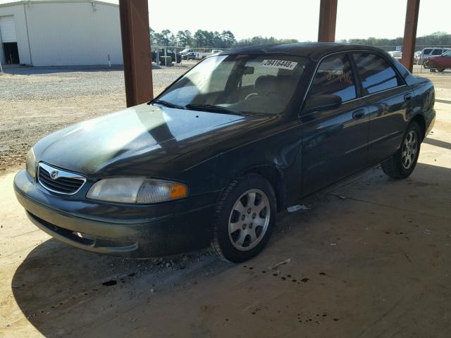 1YVGF22C0X5836852 - 1999 MAZDA 626 ES GREEN photo 2