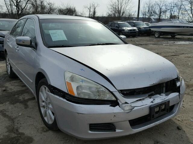 1HGCM66597A037464 - 2007 HONDA ACCORD EX SILVER photo 1