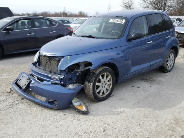 3A4FY48BX7T522917 - 2007 CHRYSLER PT CRUISER BLUE photo 2