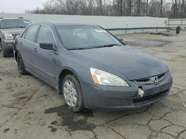 1HGCM56343A119279 - 2003 HONDA ACCORD LX GRAY photo 1