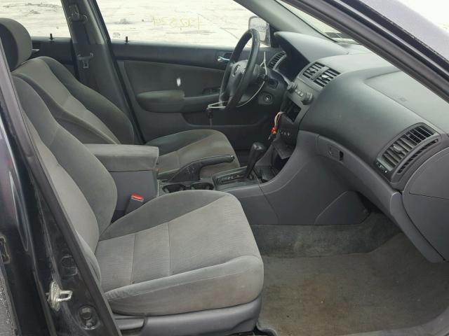 1HGCM56343A119279 - 2003 HONDA ACCORD LX GRAY photo 5