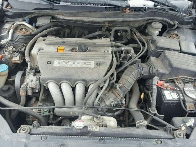 1HGCM56343A119279 - 2003 HONDA ACCORD LX GRAY photo 7