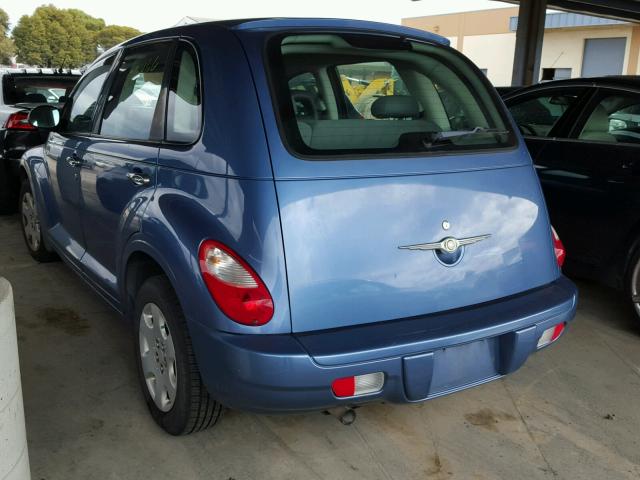 3A4FY48B76T318784 - 2006 CHRYSLER PT CRUISER BLUE photo 3