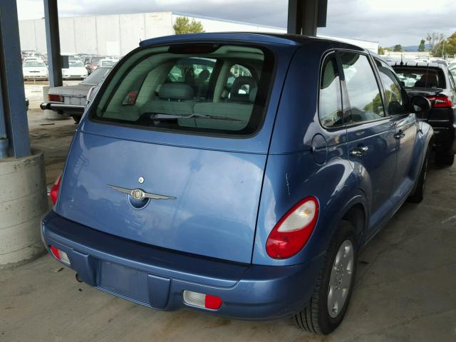 3A4FY48B76T318784 - 2006 CHRYSLER PT CRUISER BLUE photo 4