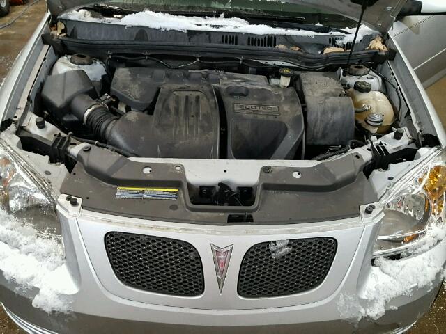 1G2AL18FX87313946 - 2008 PONTIAC G5 SILVER photo 7