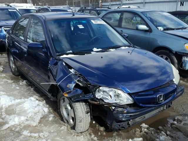 JHMES95645S014964 - 2005 HONDA CIVIC HYBR BLUE photo 1