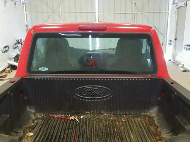 1FTYR10D35PB07415 - 2005 FORD RANGER RED photo 6