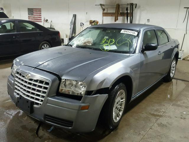 2C3LA43R57H752850 - 2007 CHRYSLER 300 BLUE photo 2