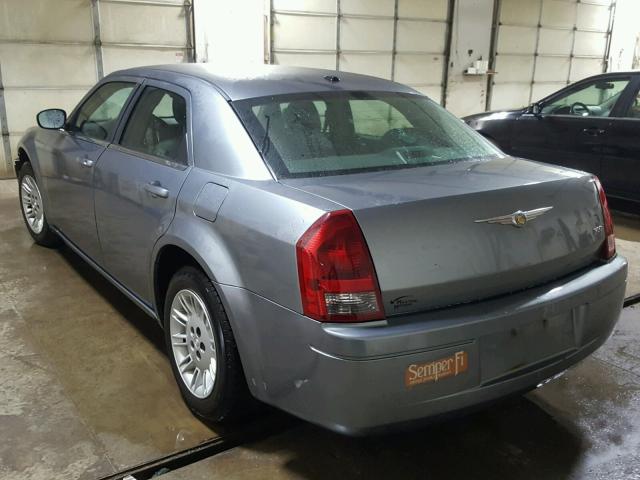 2C3LA43R57H752850 - 2007 CHRYSLER 300 BLUE photo 3