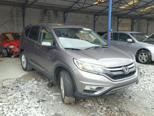 3CZRM3H56GG703194 - 2016 HONDA CR-V EX GRAY photo 1