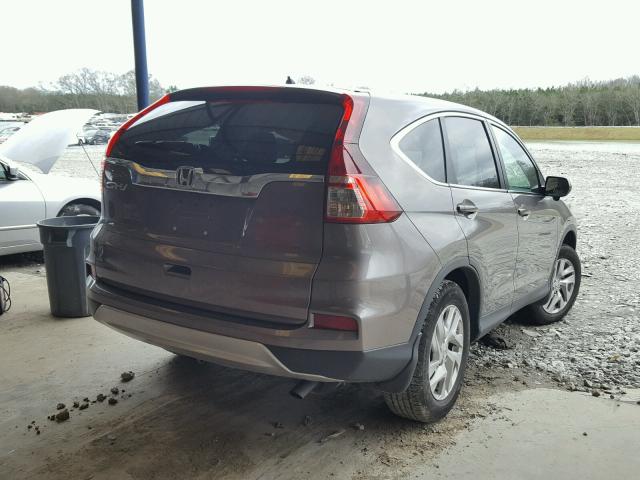 3CZRM3H56GG703194 - 2016 HONDA CR-V EX GRAY photo 4