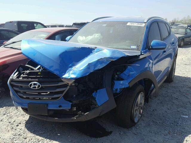 KM8J33A47GU114221 - 2016 HYUNDAI TUCSON LIM BLUE photo 2