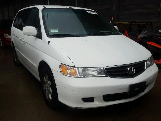 5FNRL18834B110241 - 2004 HONDA ODYSSEY EX WHITE photo 1