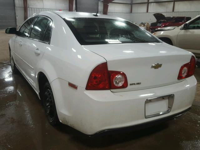 1G1ZB5EB4A4118631 - 2010 CHEVROLET MALIBU LS თეთრი ფოტო 3