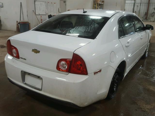 1G1ZB5EB4A4118631 - 2010 CHEVROLET MALIBU LS თეთრი ფოტო 4
