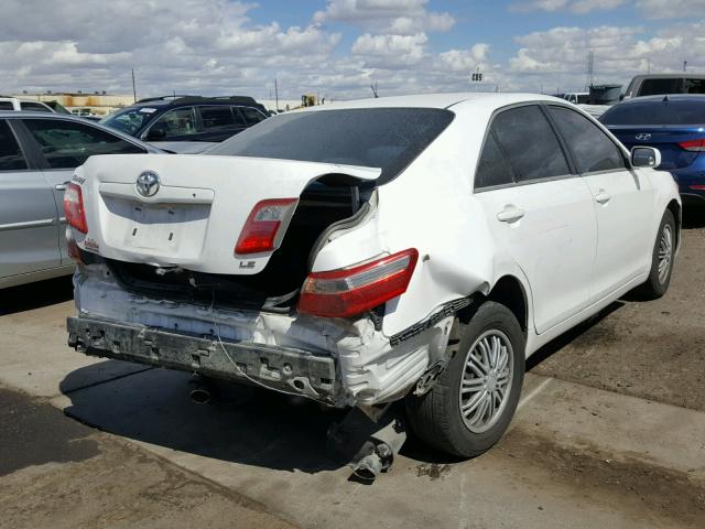 4T1BK46K07U547741 - 2007 TOYOTA CAMRY NEW WHITE photo 4