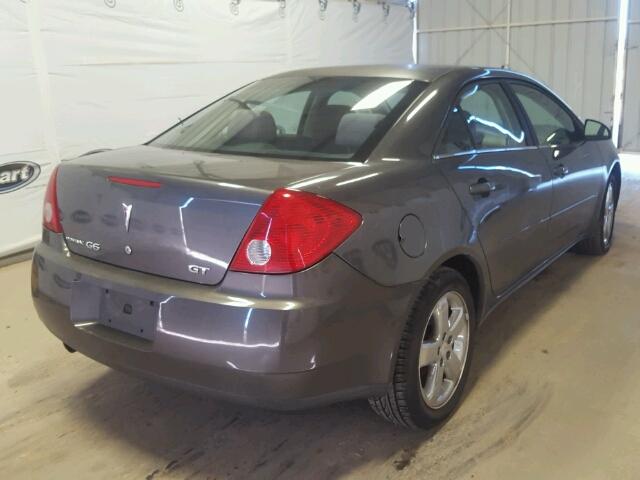 1G2ZH58N074168337 - 2007 PONTIAC G6 GT GRAY photo 4