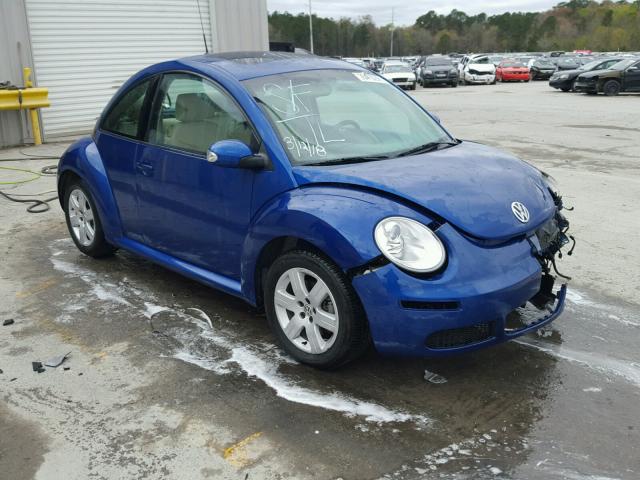 3VWRW31C47M510517 - 2007 VOLKSWAGEN NEW BEETLE BLUE photo 1