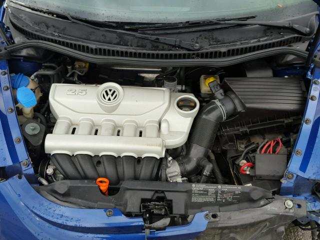 3VWRW31C47M510517 - 2007 VOLKSWAGEN NEW BEETLE 蓝色 照片 7