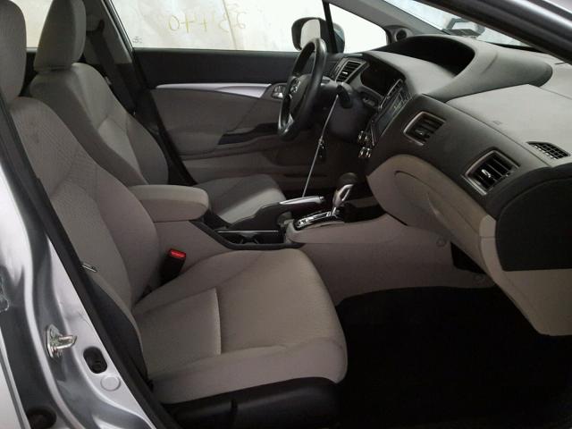 19XFB2F81EE242968 - 2014 HONDA CIVIC EX Gümüş foto 5