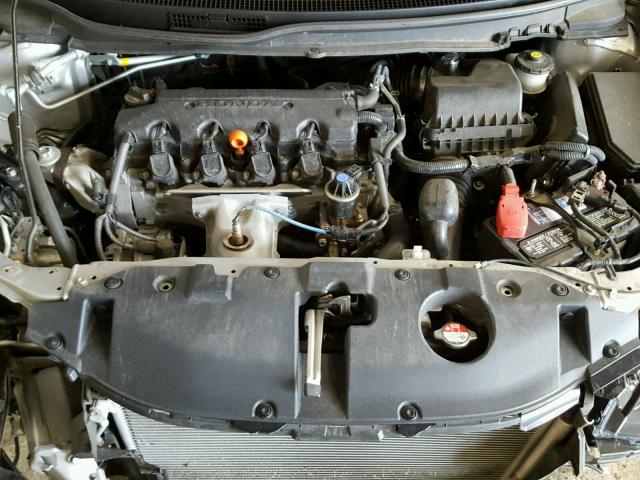 19XFB2F81EE242968 - 2014 HONDA CIVIC EX Gümüş foto 7