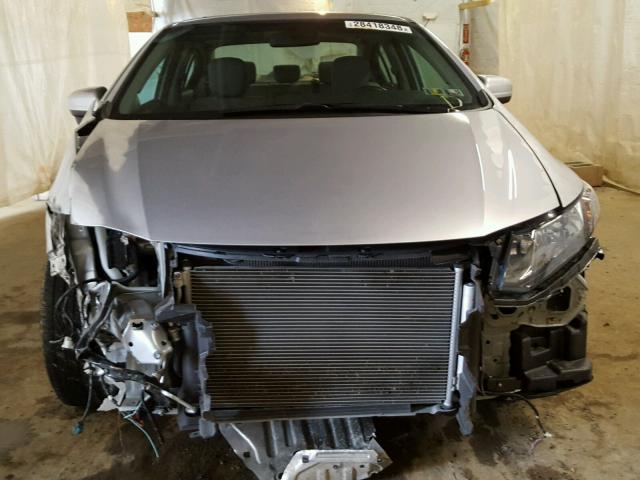 19XFB2F81EE242968 - 2014 HONDA CIVIC EX Gümüş foto 9