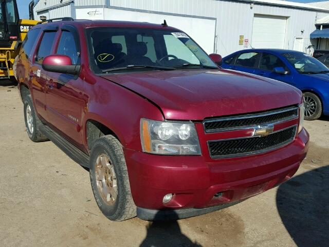 1GNFK13097R350665 - 2007 CHEVROLET TAHOE K150 MAROON photo 1