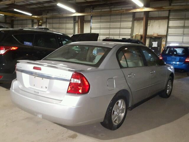 1G1ZT54894F159137 - 2004 CHEVROLET MALIBU LS ვერცხლისფერი ფოტო 4