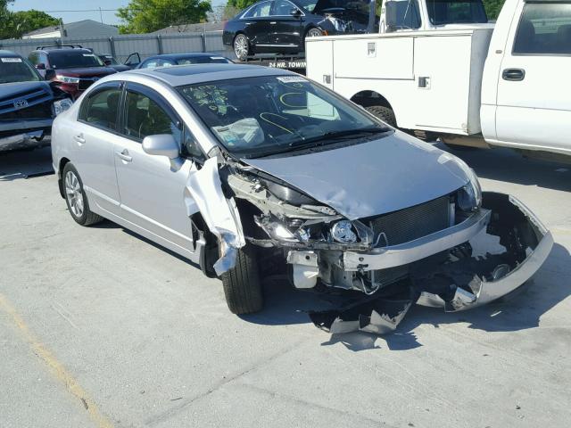 19XFA1F98BE030960 - 2011 HONDA CIVIC EXL SILVER photo 1