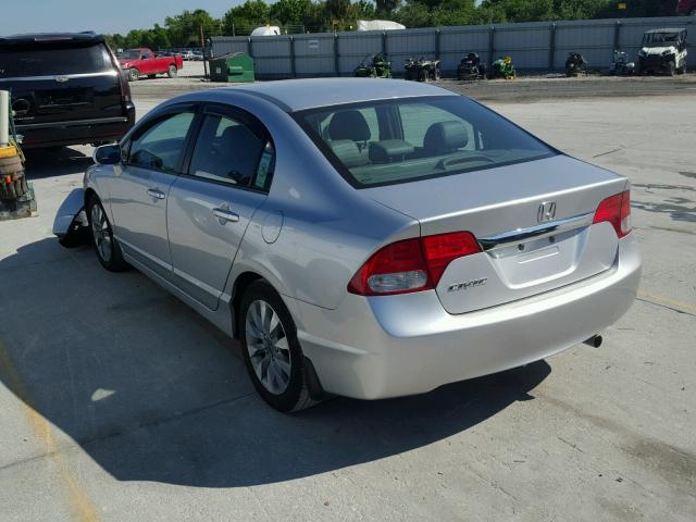 19XFA1F98BE030960 - 2011 HONDA CIVIC EXL 银色 照片 3
