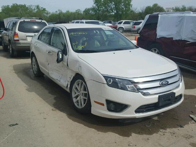 3FAHP0JA5CR124684 - 2012 FORD FUSION SEL WHITE photo 1