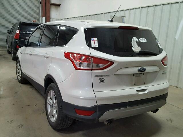 1FMCU0GX1FUC20619 - 2015 FORD ESCAPE SE WHITE photo 3