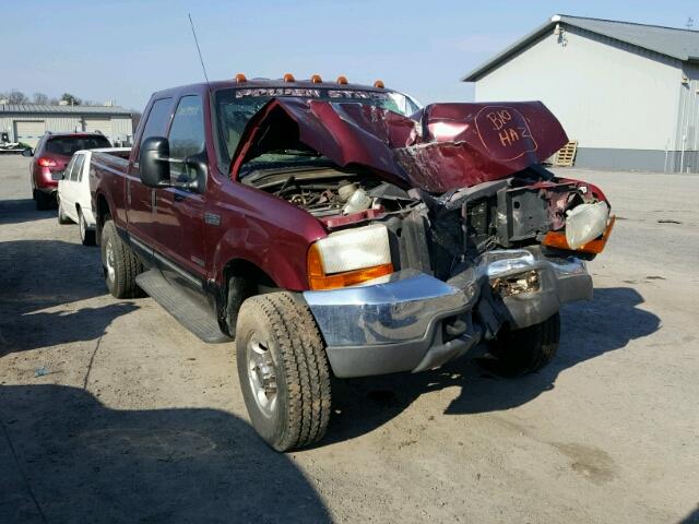 1FTNW21F1XEE86480 - 1999 FORD F250 SUPER RED photo 1