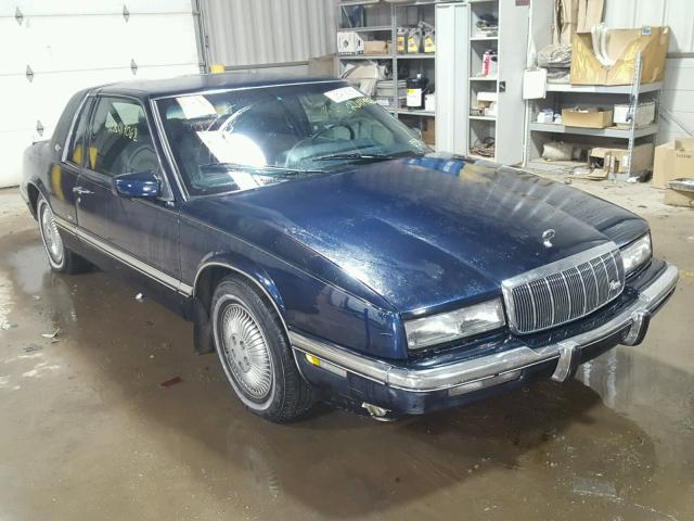 1G4EZ13L1NU409045 - 1992 BUICK RIVIERA BLUE photo 1