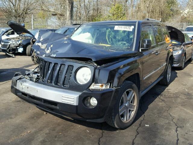 1J8FF48W58D514531 - 2008 JEEP PATRIOT LI BLACK photo 2