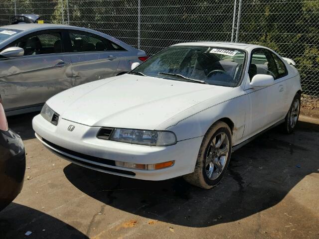 JHMBA8143TC002073 - 1996 HONDA PRELUDE S WHITE photo 2