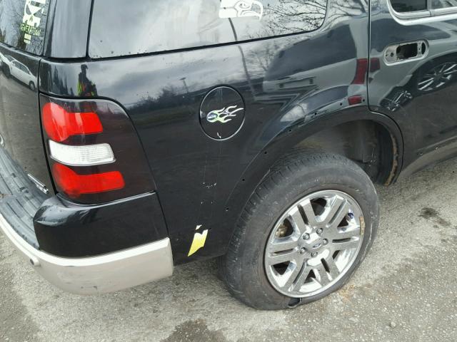 1FMEU74806UB09056 - 2006 FORD EXPLORER E BLACK photo 9