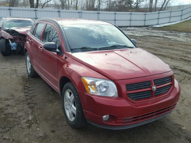 1B3HB48A99D117908 - 2009 DODGE CALIBER SX RED photo 1