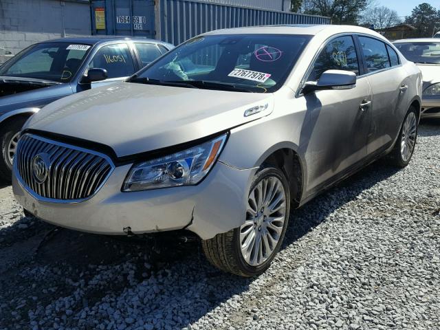 1G4GE5G34GF245951 - 2016 BUICK LACROSSE P GOLD photo 2