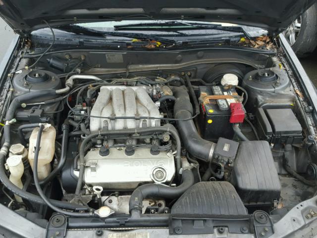 4A3AA46H92E063977 - 2002 MITSUBISHI GALANT ES GRAY photo 7