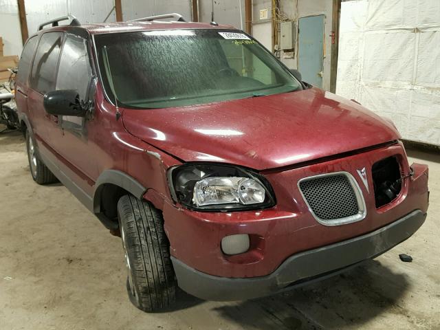 1GMDV33LX5D220378 - 2005 PONTIAC MONTANA SV BURGUNDY photo 1