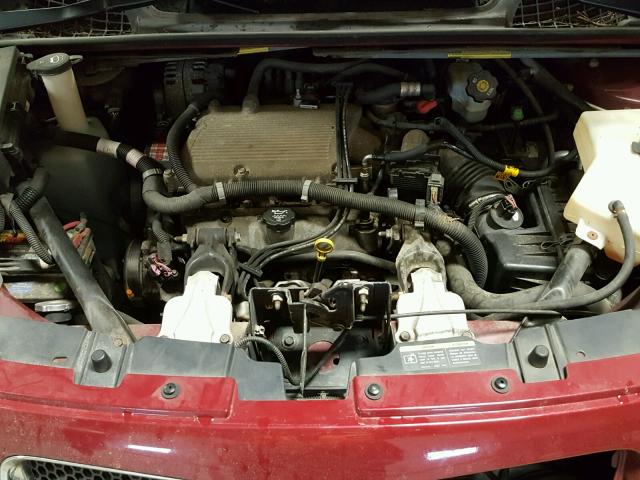 1GMDV33LX5D220378 - 2005 PONTIAC MONTANA SV BURGUNDY photo 7